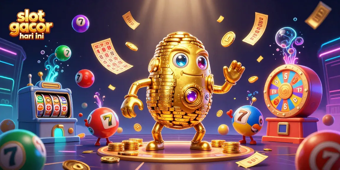 Experience the thrill of slot gacor hari ini with dynamic gaming elements and a vibrant scene.