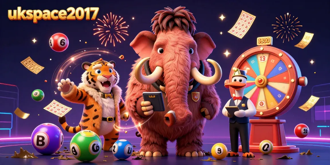 Engage with the vibrant excitement at ukspace2017, featuring a lively casino scene with characters and colorful game elements.