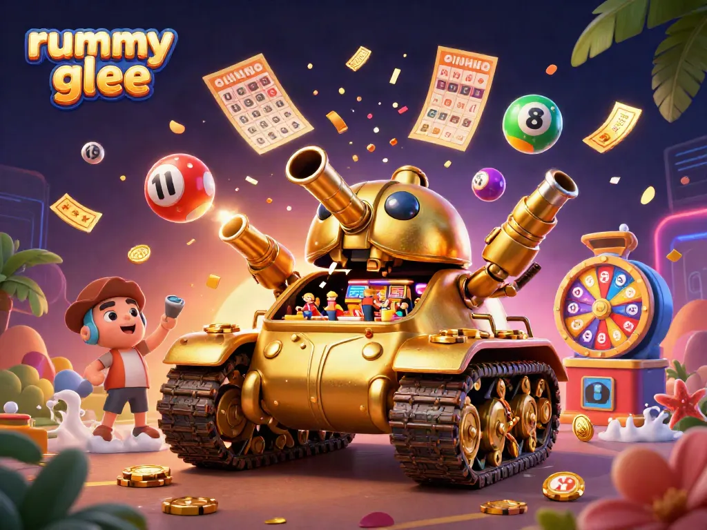 Rummy glee menawarkan pengalaman bermain yang seru dengan elemen jackpot dan kartu yang menarik.