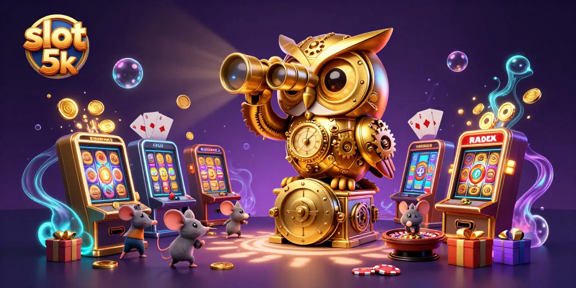 Engage in thrilling gameplay with slot 5k, featuring vibrant displays and animated casino elements.
