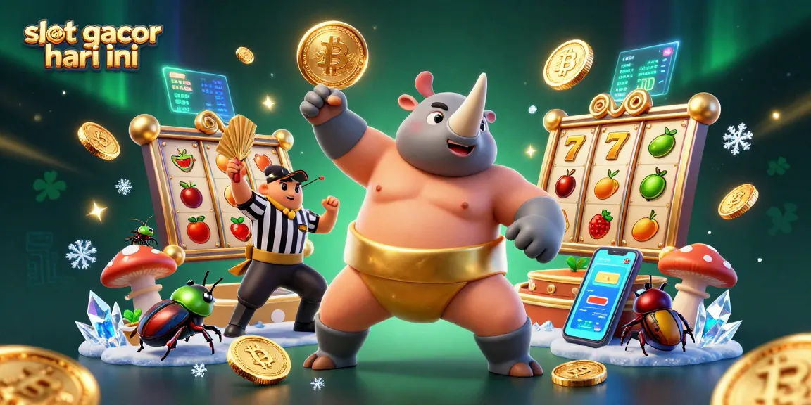 Experience slot gacor hari ini with vibrant scenes featuring exciting game elements and captivating characters.