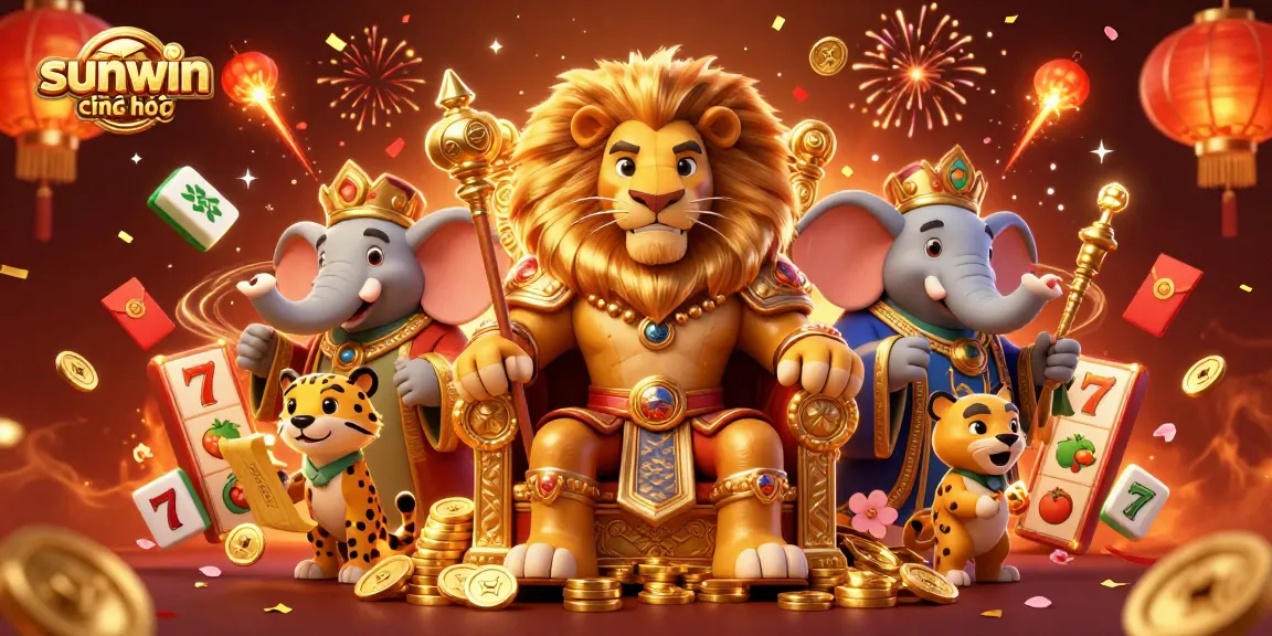 Experience thrilling gameplay at sunwin chính thức with majestic casino characters and vibrant elements.
