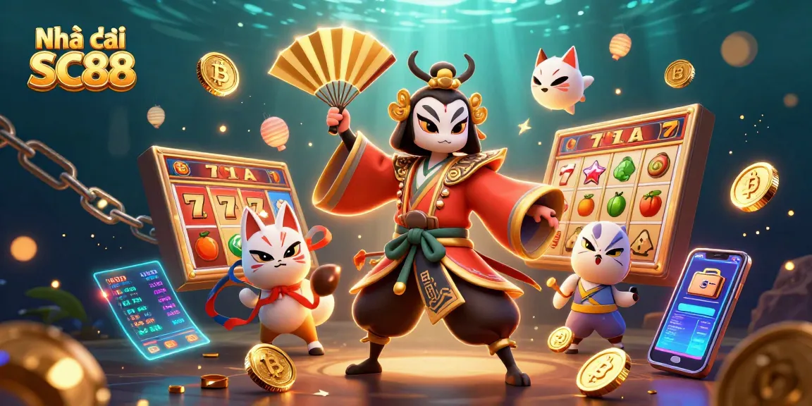 Engage with Nhà cái SC88 for thrilling slot games featuring vibrant 3D characters and dynamic visuals.