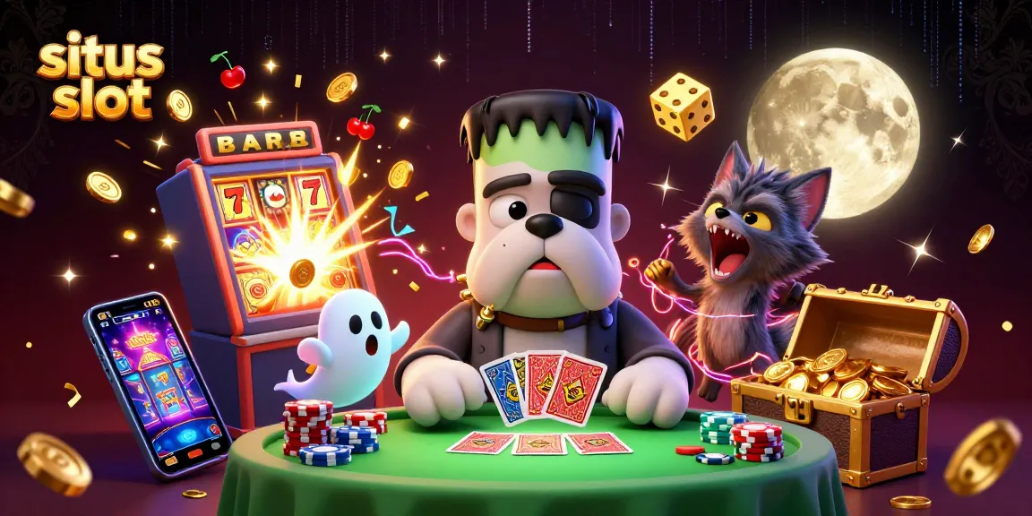 Slot gacor terpopuler dengan Frankenstein bulldog, tikus hantu, dan anak kucing werewolf.