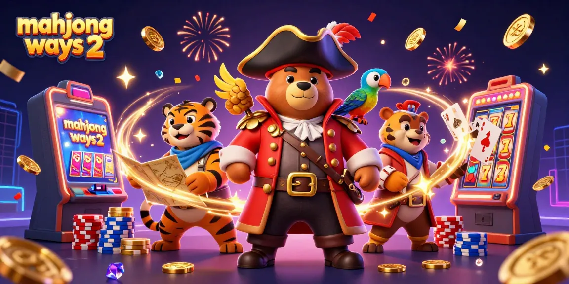 Win big with mahjong ways 2 in an exhilarating casino adventure featuring playful characters and vibrant imagery.
