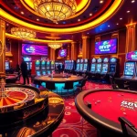 Exciting casino scene featuring roulette and poker at 68VIP.COM for gamblers.